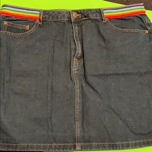 Denim skirt